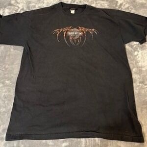 Harley Davidson Mens T Shirt Black XL Motor Sport Puerto Rico Graphic Biker Tee